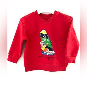 Ralph Lauren Polo Bear Sweatshirt for Baby